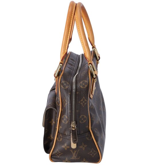 Louis Vuitton Manhattan PM Monogram Handbag M40026 Canvas - Picture 5 of 8